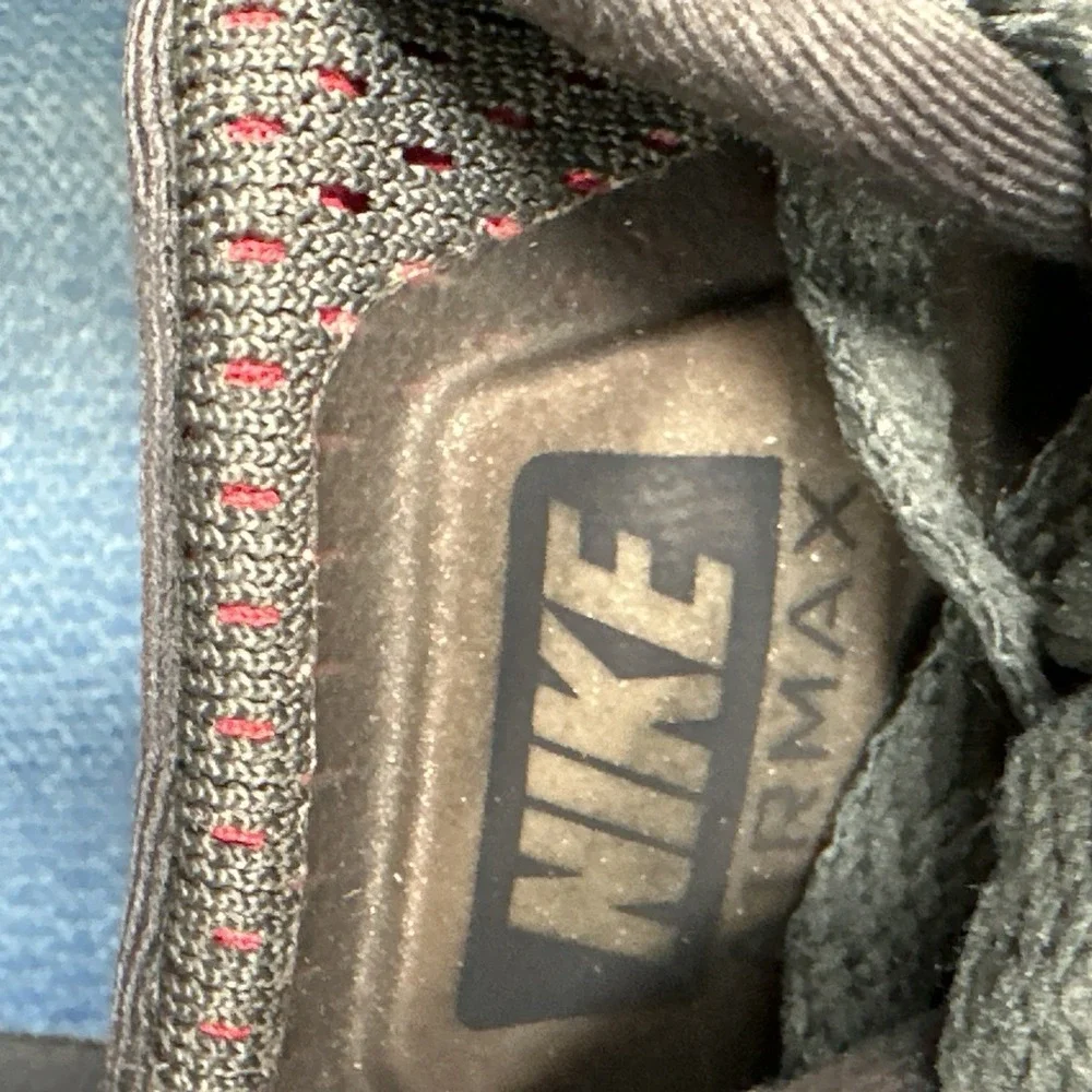 Nike Air‎ Max 2014 Anthracite Grey Red Men's Shoes Size 11.5 (621077-066)